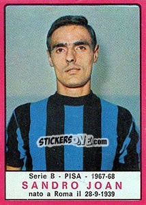 Sticker Sandro Joan - Calciatori 1967-1968 - Panini
