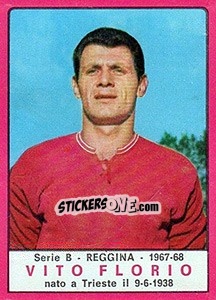 Cromo Vito Florio - Calciatori 1967-1968 n. 510 - Panini