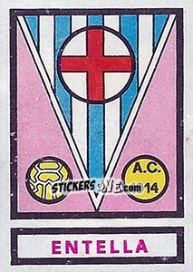 Figurina Scudetto Entella - Calciatori 1967-1968 - Panini