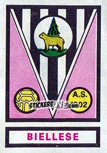 Sticker Scudetto Biellese - Calciatori 1967-1968 n. 541 - Panini