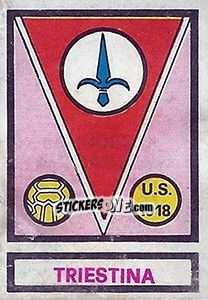 Sticker Scudetto Triestina - Calciatori 1967-1968 n. 554 - Panini