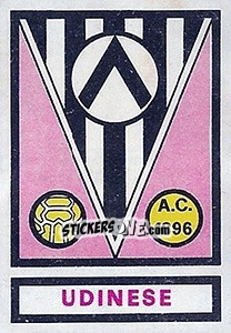 Sticker Scudetto Udinese - Calciatori 1967-1968 n. 556 - Panini
