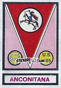 Sticker Scudetto Anconitana - Calciatori 1967-1968 n. 559 - Panini