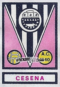 Figurina Scudetto Cesena