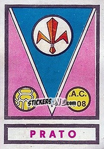 Sticker Scudetto Prato - Calciatori 1967-1968 n. 575 - Panini