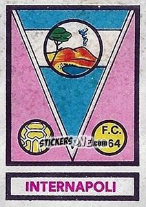 Sticker Scudetto Internapoli - Calciatori 1967-1968 - Panini