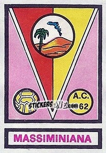 Cromo Scudetto Massiminiana - Calciatori 1967-1968 - Panini