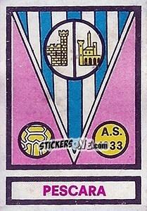 Sticker Scudetto Pescara