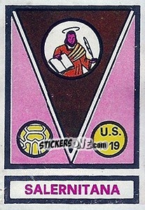 Sticker Scudetto Salernitana - Calciatori 1967-1968 - Panini