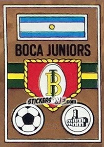 Sticker Scudetto Boca Juniors - Calciatori 1967-1968 n. 609 - Panini