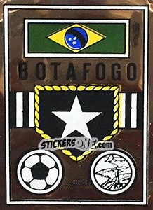 Sticker Scudetto Botafogo - Calciatori 1967-1968 n. 610 - Panini