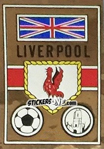 Sticker Scudetto Liverpool - Calciatori 1967-1968 n. 627 - Panini