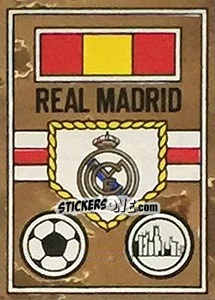 Sticker Scudetto Real Madrid