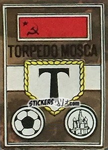 Figurina Scudetto Torpedo Mosca