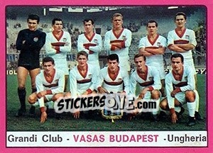 Figurina Squadra Vasas Budapest