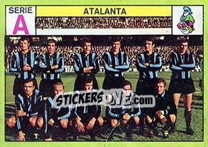 Sticker Squadra - Calciatori 1968-1969 n. 2 - Panini