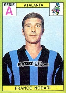 Sticker Franco Nodari - Calciatori 1968-1969 n. 6 - Panini