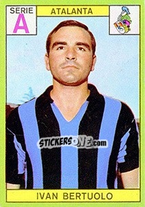 Sticker Ivan Bertuolo - Calciatori 1968-1969 - Panini
