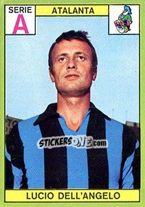 Sticker Lucio Dell'Angelo - Calciatori 1968-1969 - Panini