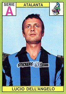 Sticker Lucio Dell'Angelo - Calciatori 1968-1969 n. 10 - Panini