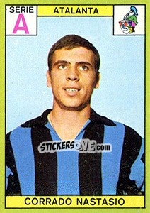 Sticker Corrado Nastasio - Calciatori 1968-1969 - Panini