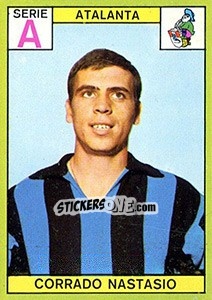 Figurina Corrado Nastasio - Calciatori 1968-1969 - Panini