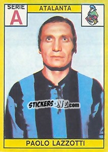 Sticker Paolo Lazzotti - Calciatori 1968-1969 n. 14 - Panini
