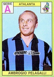 Cromo Ambrogio Pelagalli - Calciatori 1968-1969 - Panini