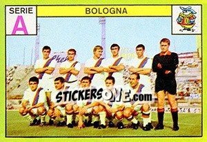 Figurina Squadra - Calciatori 1968-1969 - Panini