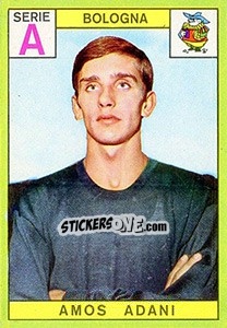 Figurina Amos Adani - Calciatori 1968-1969 - Panini