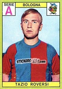 Figurina Tazio Roversi - Calciatori 1968-1969 - Panini