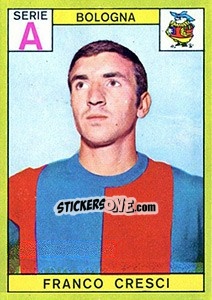 Sticker Franco Cresci - Calciatori 1968-1969 - Panini