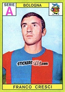 Sticker Franco Cresci - Calciatori 1968-1969 n. 26 - Panini