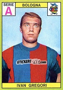 Figurina Ivan Gregori - Calciatori 1968-1969 - Panini