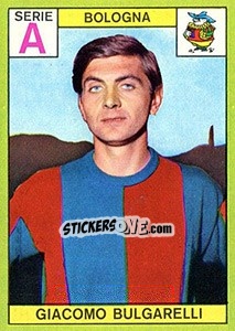 Figurina Giacomo Bulgarelli - Calciatori 1968-1969 - Panini