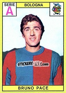 Sticker Bruno Pace - Calciatori 1968-1969 - Panini