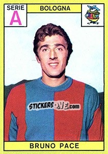 Sticker Bruno Pace - Calciatori 1968-1969 n. 29 - Panini