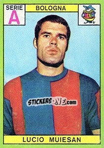 Sticker Lucio Muiesan - Calciatori 1968-1969 - Panini