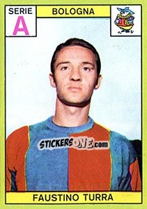 Figurina Faustino Turra - Calciatori 1968-1969 - Panini