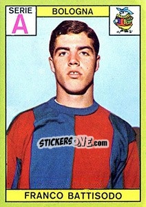 Sticker Franco Battisodo - Calciatori 1968-1969 n. 36 - Panini