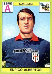 Figurina Enrico Albertosi - Calciatori 1968-1969 - Panini