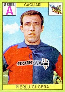 Sticker Pierluigi Cera - Calciatori 1968-1969 n. 45 - Panini