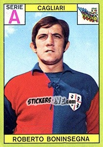 Sticker Roberto Boninsegna - Calciatori 1968-1969 - Panini