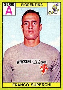 Sticker Franco Superchi - Calciatori 1968-1969 - Panini