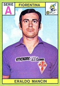 Sticker Eraldo Mancin - Calciatori 1968-1969 - Panini