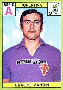 Sticker Eraldo Mancin - Calciatori 1968-1969 n. 60 - Panini