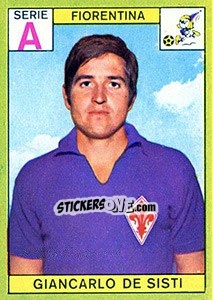 Sticker Giancarlo De Sisti - Calciatori 1968-1969 n. 64 - Panini