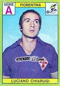 Sticker Luciano Chiarugi - Calciatori 1968-1969 - Panini