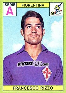 Sticker Francesco Rizzo - Calciatori 1968-1969 n. 68 - Panini