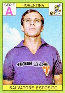 Sticker Salvatore Esposito - Calciatori 1968-1969 n. 70 - Panini